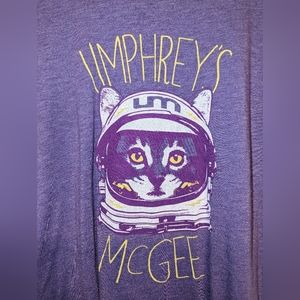 Umphreys McGee Purple Kitty Astronaut Tee